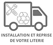 installation et reprise de literie